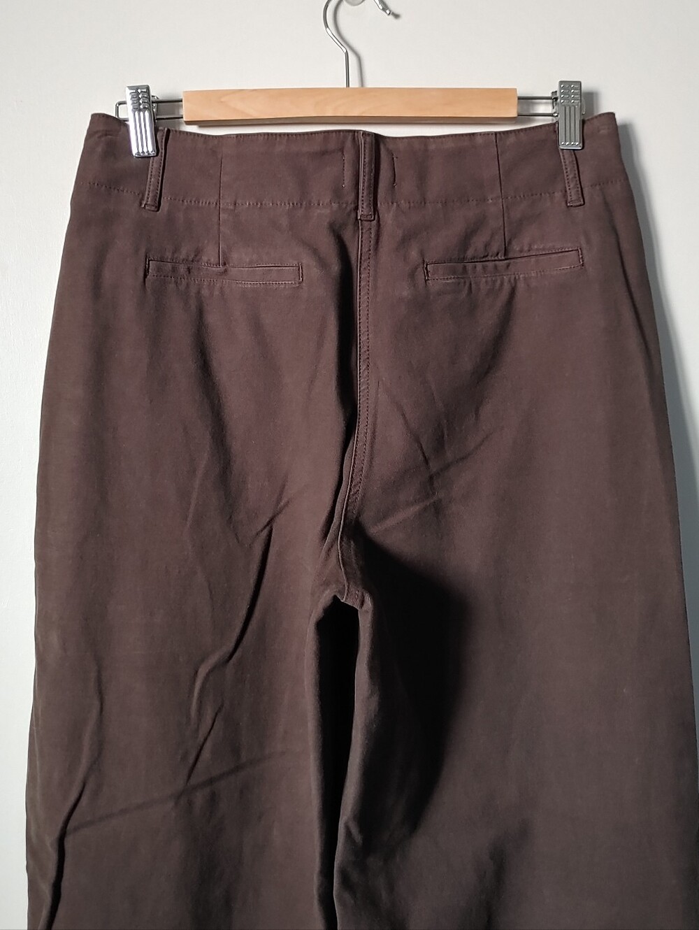 Aritzia Wilfred Ascendant Pant High Rise Utility Wide Leg Size 8 Brown - Picture 13 of 16